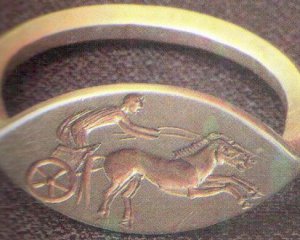 Археологи знайшли перстень із зображенням Ахілла