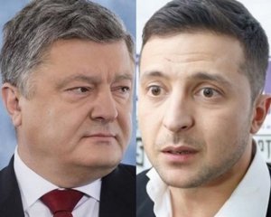 Порошенко зрівнявся з Зеленським - опитування