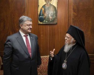 Порошенко заявив про погрози Москви Вселенському патріарху