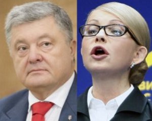 Рейтинги Тимошенко и Порошенко упали