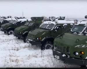 ВСУ получили партию бронеавтомобилей