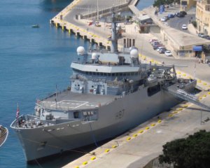 Британія прислала корабель у Чорне море на знак підтримки України
