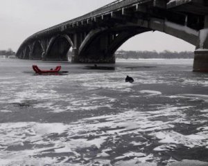 На берегу Днепра нашли тело человека