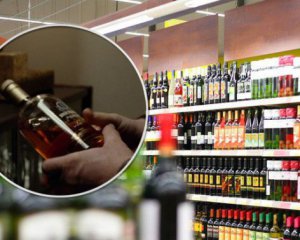 Охранник украл из магазина виски на полмиллиона гривен