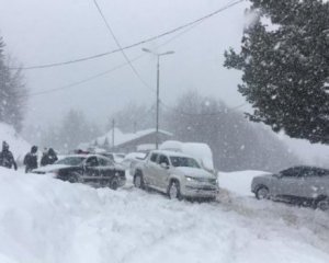 Балканы страдают от сильных снегопадов