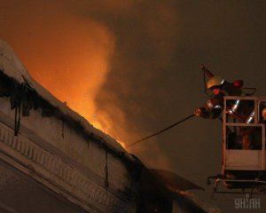 Пожежу в Києво-Печерській лаврі загасили