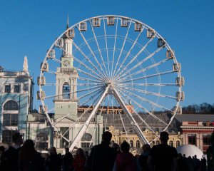Когда с Контрактовой площади уберут колесо обозрения