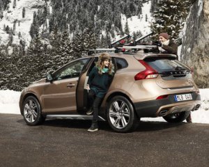 Как разбивается Volvo V40