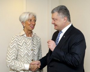 Порошенко встретился с директором МВФ