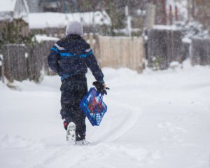 Як працюють школи району в негоду