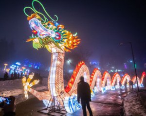 В Киеве открылся Фестиваль китайских фонарей