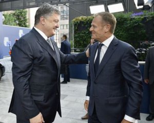 Туск похвалив Порошенка