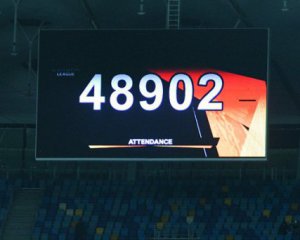 Матч проти &quot;Олімпіакоса&quot; став рекордним за відвідуваністю для &quot;Динамо&quot; в цьому сезоні