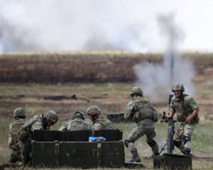 Боевики на Донбассе обстреляли свои позиции из миномета