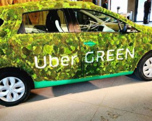 В Киеве запускают сервис Uber Green