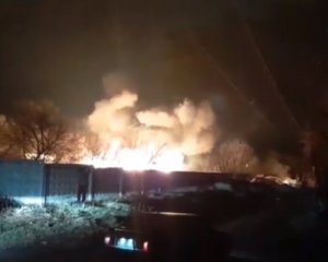 В Кропивницком прогремели мощные взрывы на газовой заправке