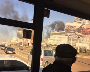Пожар в столичном бизнес-центре: есть пострадавшие