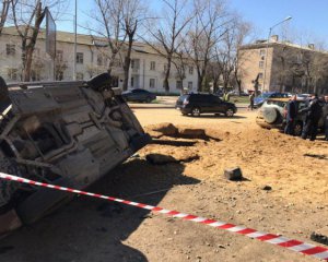 З&#039;явилося відео моменту вибуху під BMW в Одесі
