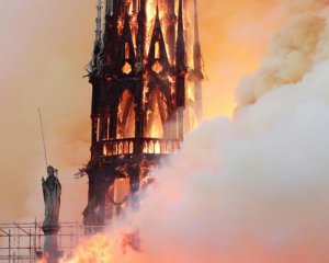 Виявили місце, з якого почалась пожежа у соборі Паризької Богоматері
