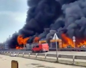 Росія горить: на ринку сталась масштабна пожежа