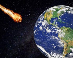 Показали видео падения 500-километрового астероида на Землю