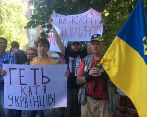 У Харкові мітингували проти повернення проспекту Жукова