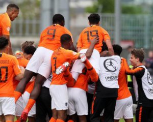 Сборная Нидерландов - победитель юношеского Кубка Европы