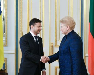 Зеленский провел встречу с президентом Литвы
