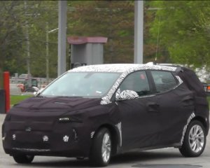 Новий електрокросовер Chevrolet уже на дорогах