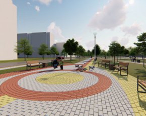 Будують нову алею за 3 мільйони гривень