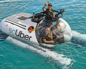 Теперь на Uber можно покататься под водой