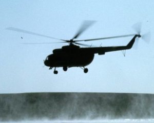 В Грузии упал вертолет: есть пострадавшие