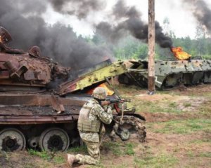 Бойовики гатять по українських військових із танків