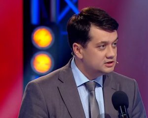 Разумков отказался говорить на украинском языке в эфире