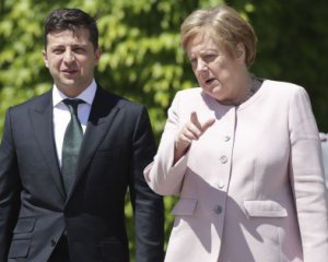 Зеленський і Меркель провели брифінг за підсумками зустрічі