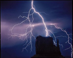 Блискавка вбила двох лелечат