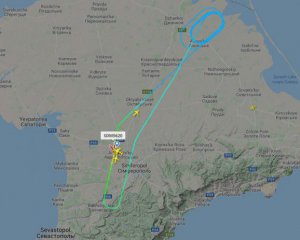 Российский самолет едва не взорвался в небе над оккупированным Крымом
