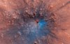 NASA показало фото нового кратера на Марсе