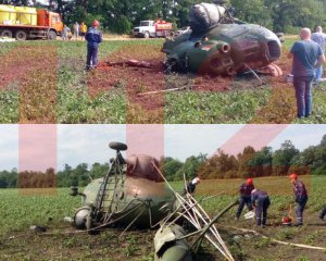 У Росії впав вертоліт Мі-2. Загинула людина