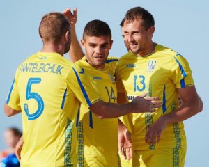Сборная Украины по пляжному футболу разгромно проиграла России в Европейских играх