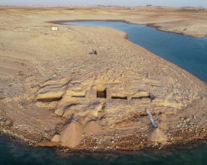 На дне водохранилища нашли дворец