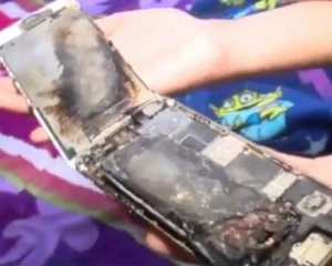 У дитячих руках спалахнув iPhone 6