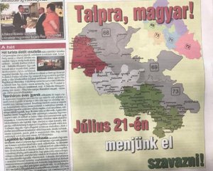 Закарпатских венгров обвинили в сепаратизме