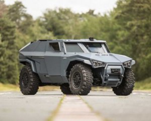 Volvo выпустил военный броневик