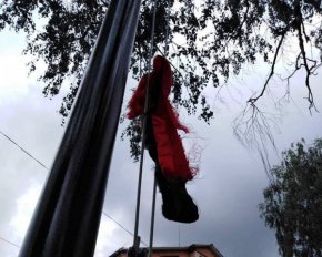 В Іллінцях вандали сплюндрували пам&#039;ятник загиблим учасникам АТО