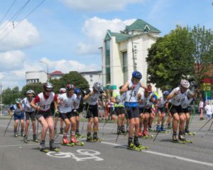 У змаганні з лижоролерів узяли участь більше 90 спортсменів