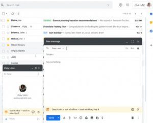 Gmail буде попереджати про колег у відпустці