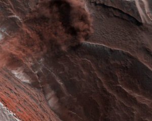 На Марсе сошла лавина