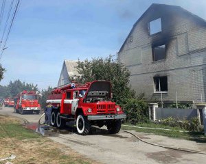 У Володарці горів житловий будинок