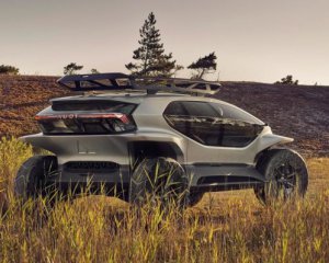 Audi представила електричний позашляховик з нестандартним дизайном
